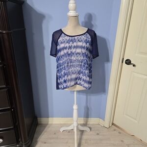 American Eagle Large Womens Sheer Blouse